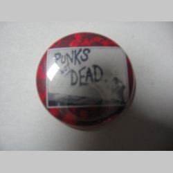 Punks not dead, odznak 25mm